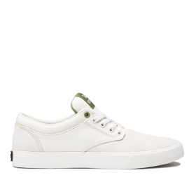 Zapatillas Skate Supra CHINO Hombre Creme/Blancas (MX-52446)